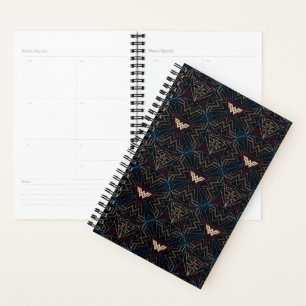 WW84   Wonder Woman Circular Geometric Pattern Planer