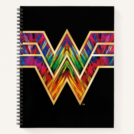 WW84 | Wonder Woman Kaleidoscope Logo Notizblock (Vorderseite)