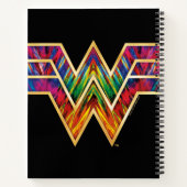 WW84 | Wonder Woman Kaleidoscope Logo Notizblock (Rückseite)