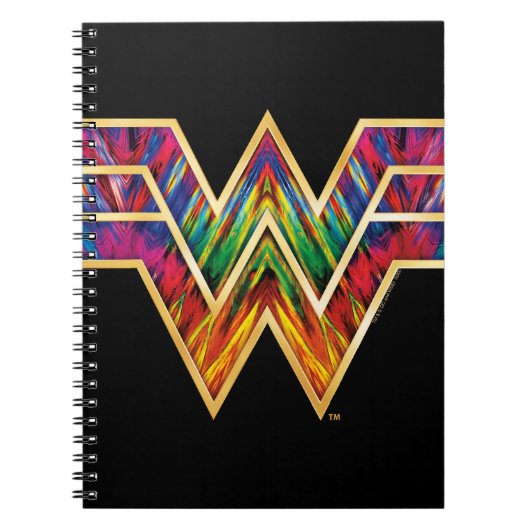 WW84 | Wonder Woman Kaleidoscope Logo Notizblock (Vorderseite)