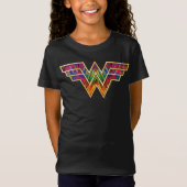 WW84 | Wonder Woman Kaleidoscope Logo T-Shirt (Vorderseite)