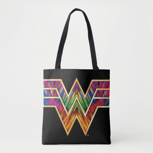 WW84 | Wonder Woman Kaleidoscope Logo Tasche (Vorderseite)