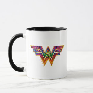 WW84   Wonder Woman Kaleidoscope Logo Tasse