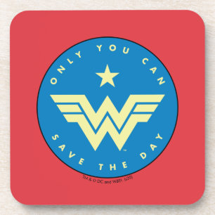 WW84  Wonder Woman Nur Sie können den Tag Gerette Getränkeuntersetzer