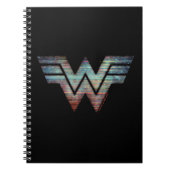 WW84 | Wonder Woman TV Static Logo Notizblock (Vorderseite)