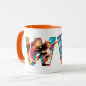 WW84 | Wonder Woman Vs. Das Cheetah WW Logo Tasse (Vorderseite Links)