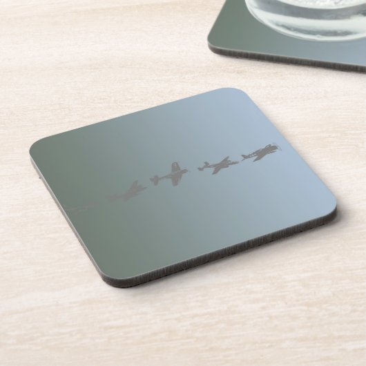 WW II Flugzeuge Getränkeuntersetzer (Linke Seite)