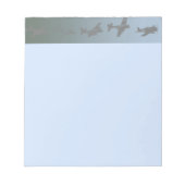 WW II Luftfahrzeuge Notizblock (Vorderseite)