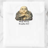 WWBD rnd.Sticker Runder Aufkleber (Tasche)