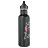 WWE Neon Unicorn 837 Edelstahlflasche (Links)