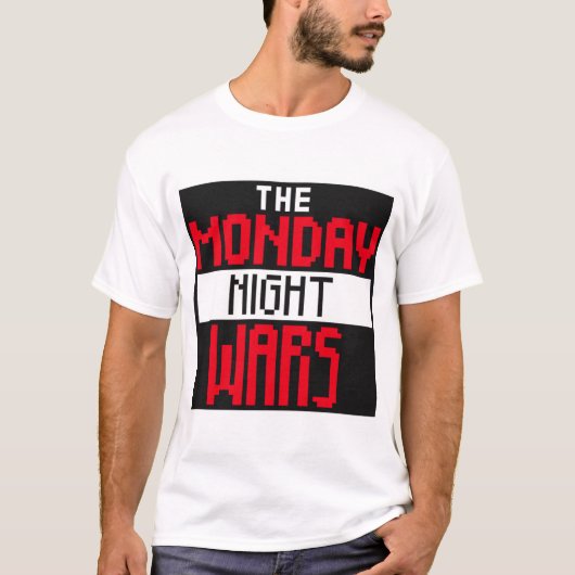 Wwe Raw T-ShirtThe Monday night wars T-Shirt (Vorderseite)