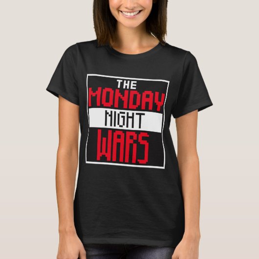 Wwe Raw T-ShirtThe Monday night wars T-Shirt (Vorderseite)