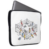 WWE Royal Rumble Special Edition Minimaler T - Shi Laptopschutzhülle (Vorne Rechts)