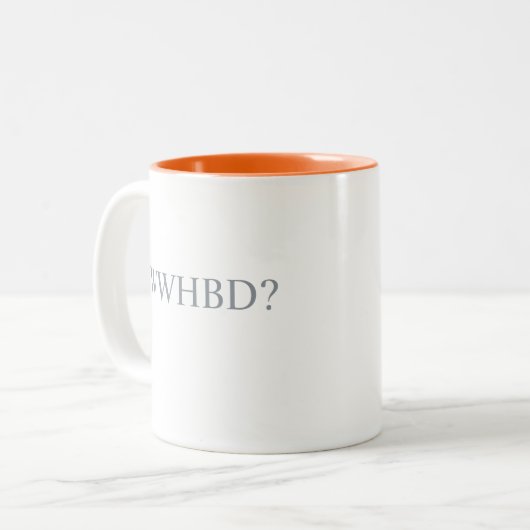 WWHBD? Tasse (Vorderseite Links)