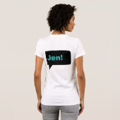 WWHLH jen 2 T-Shirt (Schwarz voll)