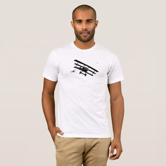WWI 010 - Fokker DRI - Voss T-Shirt (Vorne ganz)