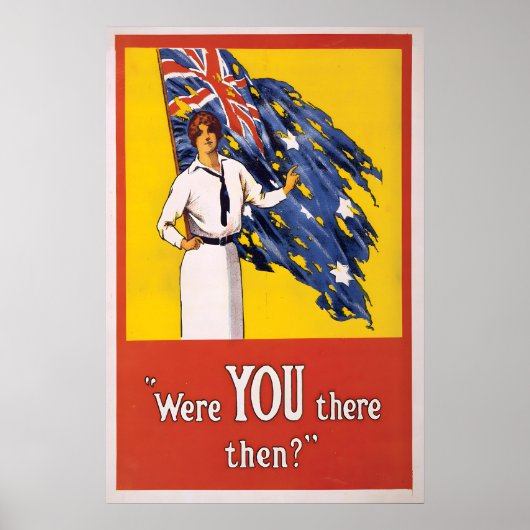 WWI Australian Recruitment Poster British Empire (Vorne)
