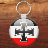 WWI der deutschen Flagge Schlüsselanhänger (Vorderseite)