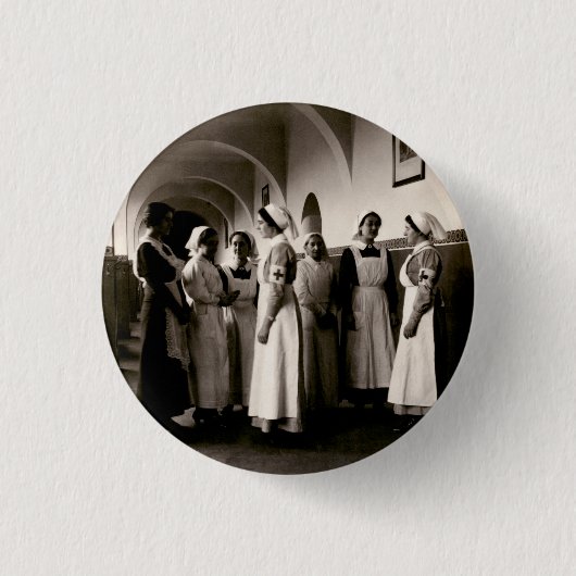 WWI Deutsch-Krankenschwestern Button (Vorderseite)