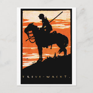 WWI - Deutsche Kavallerie Postkarte