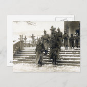 WWI - Deutsches Oberkommando Postkarte (Vorne/Hinten)