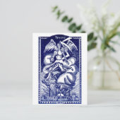 WWI Dutch Anti War Poster Postkarte (Stehend Vorderseite)