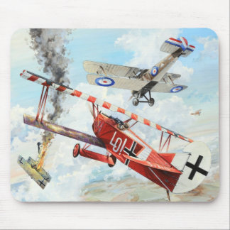WWI ERNST UDET FOKKER D. VII MOUSEPAD