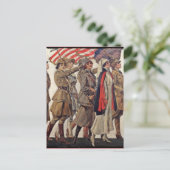 WWI - Frauen als Krankenpfleger Postkarte (Stehend Vorderseite)