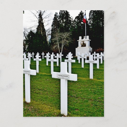 WWI-Gedenk nach der Karte (Vorderseite)