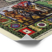 WWI-Karte der amerikanischen Expeditionstruppe (19 Poster (Ecke)