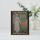 WWI-Krankenfonds zur Bildgewinnung Postkarte (Stehend Vorderseite)