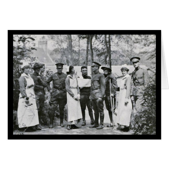 WWI Krankenschwestern und Ärzte (Vorderseite (Horizontal))