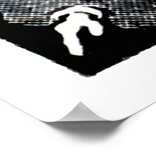 WWI Marine Corps Devil Dog Poster (Ecke)