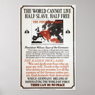 WWI-Propaganda Poster