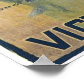 WWI Sieg Freiheitskredit Sicher, dass wir den Job  Poster (Ecke)