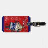 WWI Sofortige Kaffeewerbung Gepäckanhänger (Vorderseite horizontal)