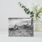 WWI Soldiers Postkarte (Stehend Vorderseite)