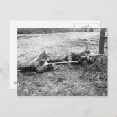 WWI Soldiers Postkarte (Vorne/Hinten)