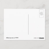 WWI-Verbündete Postkarte (Rückseite)