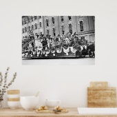 WWI-Vorbereitungsparade 1916 Poster (Küche)