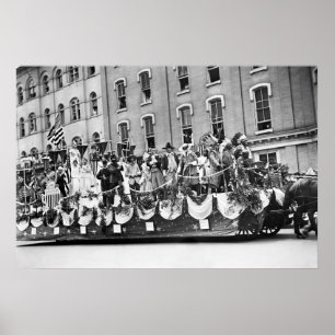 WWI-Vorbereitungsparade 1916 Poster