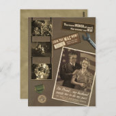 WWII Arbeiterinnen - Postkarte (Vorne/Hinten)