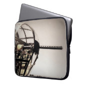 WWII B-25 Bomber-Kunst Laptopschutzhülle (Vorderseite Links)