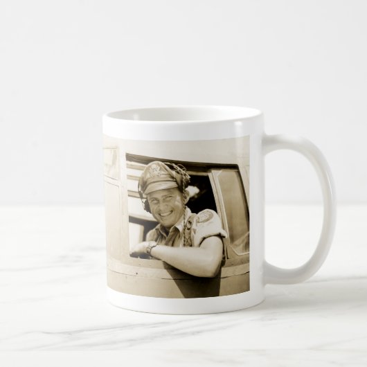WWII B-25 Mitchell Pilot Kaffeetasse (Rechts)