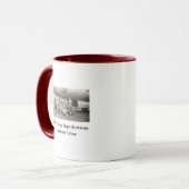 WWII B-29 Bomber Crew Foto Kaffee Tasse (Vorderseite Links)