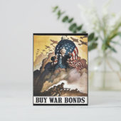 Wwii Bonds21 Postkarte (Stehend Vorderseite)
