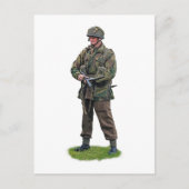 WWII British Paratrooper Postkarte (Vorderseite)