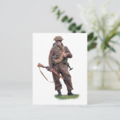 WWII British "Tommy" Postkarte (Stehend Vorderseite)