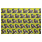 WWII-Bulldogge Soldat Sgt. Rover Stoff (Fat Quarter (45,7 x 55,9 cm))