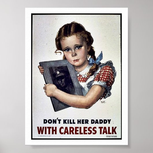 Wwii Careless11 Poster (Vorne)